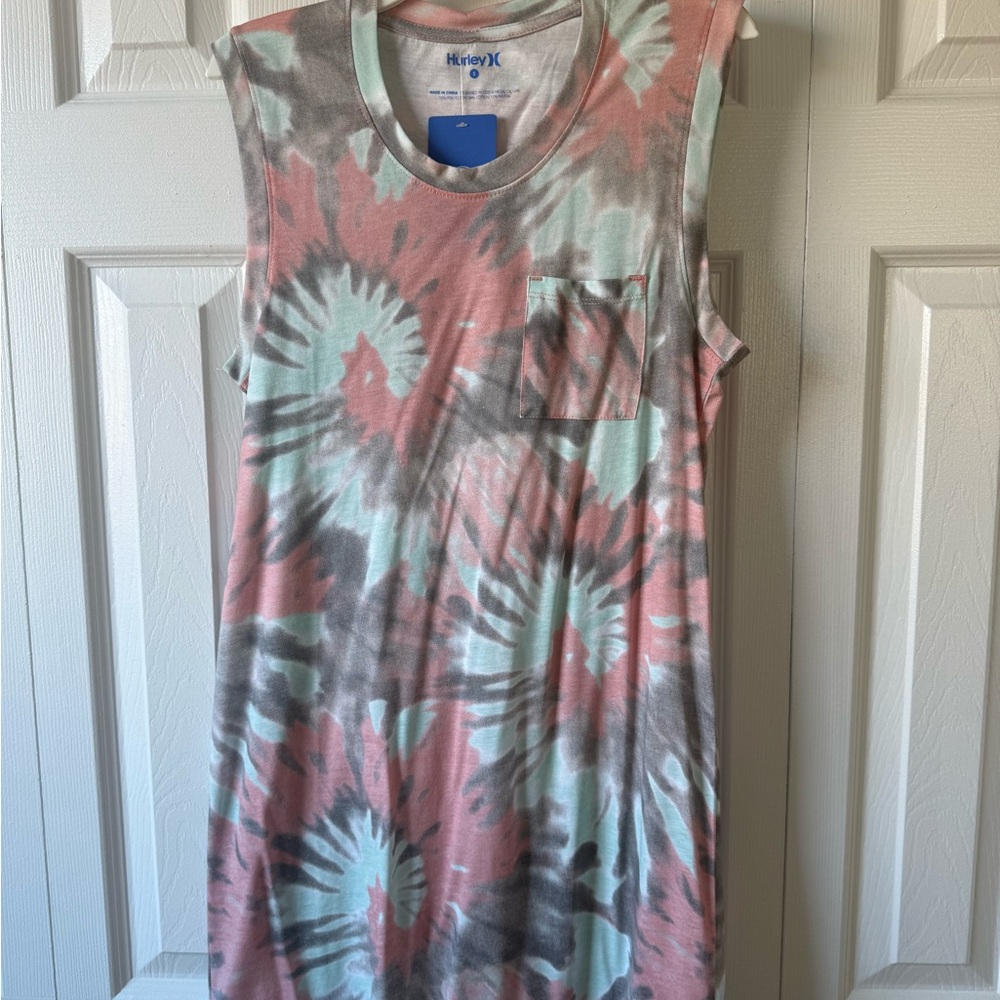 Hurley Pastel Tie-Dye Top